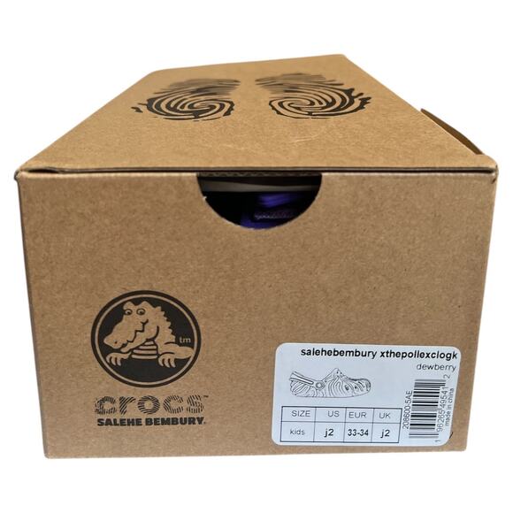 Salehe Bembury X The Pollex Dawn Berry Clog Kids, USJ2/W5/M3 - Picture 13 of 13